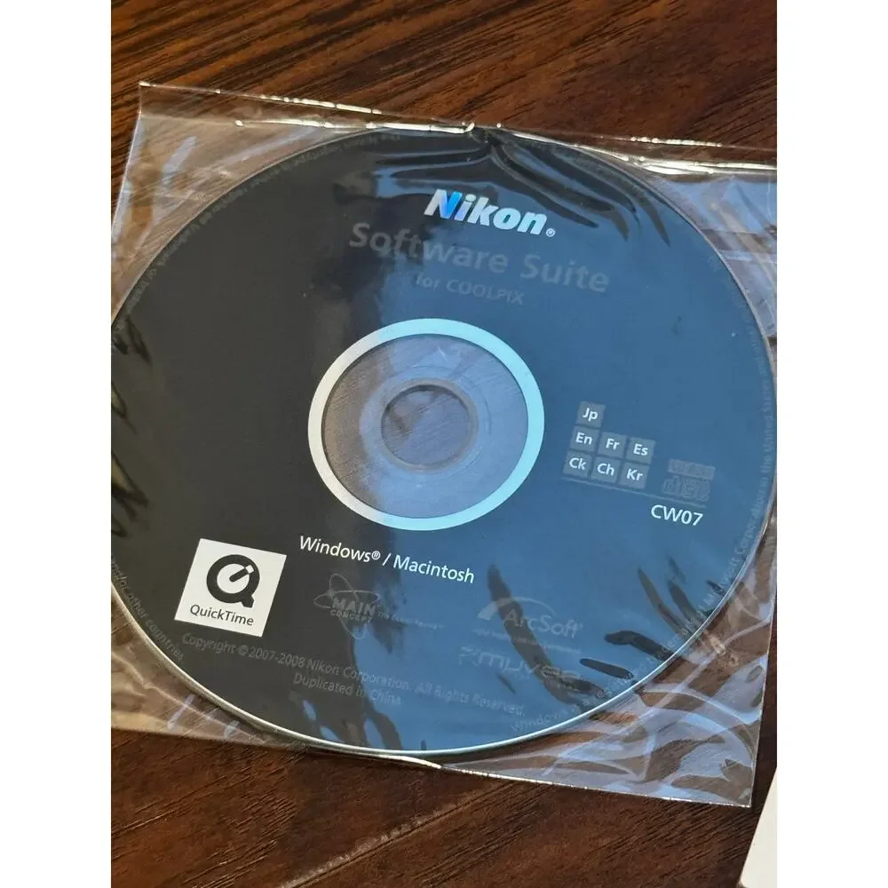 Nikon Coolpix S230 Users Manual & Quick Start Guide Booklets & Software CD Rom
